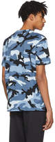 Thumbnail for your product : Valentino Blue New Camo T-Shirt