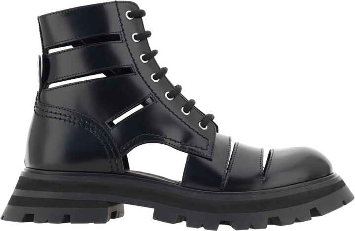 Sof Sole 72in Leather Boot Laces - Black - Black 72in