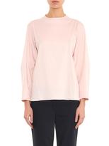 Thumbnail for your product : Jil Sander Ruffle-back stretch-cotton shirt