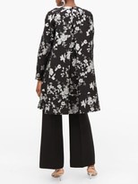 Thumbnail for your product : Erdem Kerianne Single-breasted Cotton-blend Brocade Coat - Black Silver