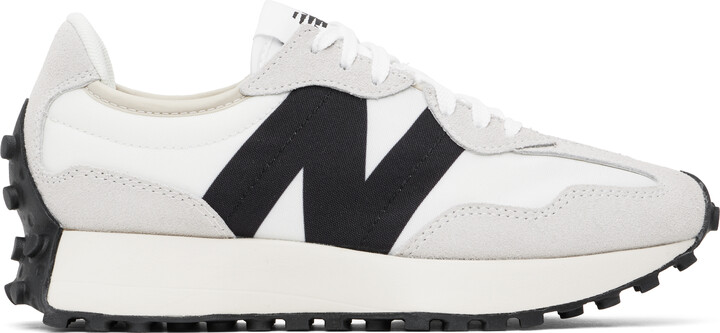New Balance Off-White & Gray 327 Sneakers