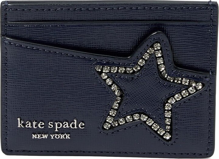 Kate Spade Starlight Patent Saffiano Leather Cardholder - ShopStyle
