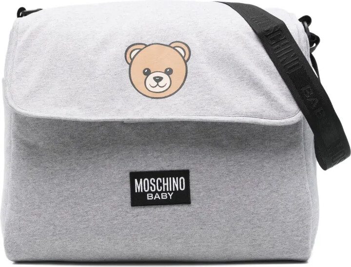 MOSCHINO BAMBINO Teddy Bear-print changing bag