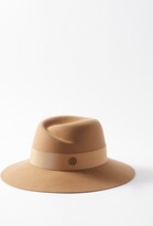 Thumbnail for your product : Maison Michel Virginie Wool-felt Fedora Hat