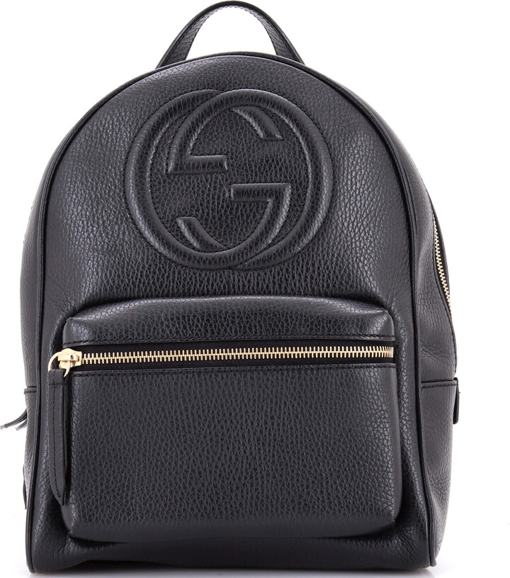 GUCCI Soho Chain Backpack Leather
