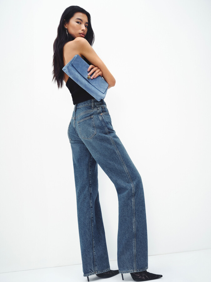 Val 90s Mid Rise Straight Long Jeans