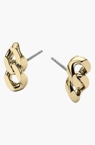 Thumbnail for your product : MICHAEL Michael Kors Michael Kors Curb Link Stud Earrings