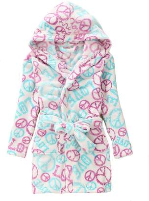 Evebright Kids Soft Touch Plush Bathrobes Hooded Age 4-9