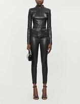 Thumbnail for your product : Jitrois Gattaca high-neck leather jacket