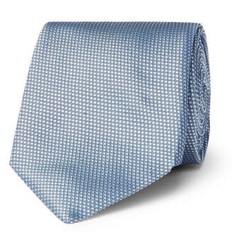 HUGO BOSS 7.5cm Silk-jacquard Tie - Blue
