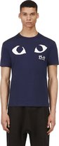 Thumbnail for your product : Comme des Garcons Play Navy & White Logo T-Shirt