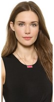 Thumbnail for your product : Marc by Marc Jacobs Enamel ID Plaque Necklace
