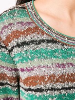 Thumbnail for your product : Missoni Pre-Owned 1990s knitted striped T-shirt