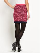 Thumbnail for your product : Love Label Animal Print Skirt