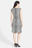 Thumbnail for your product : Chaus Side Ruched Ombré Print Dress