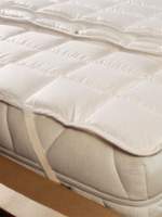 Thumbnail for your product : Brinkhaus Morpheus Cotton 95°C cotton king mattress pad