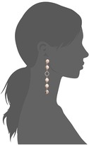Thumbnail for your product : GUESS Disc Drop Linear Earrings Earring