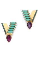 Thumbnail for your product : Elizabeth Cole Etta Earrings