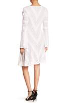 Thumbnail for your product : BCBGMAXAZRIA Bell Sleeve Laced Dress