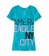 Thumbnail for your product : American Eagle AE Real Soft® Signature Graphic V-Neck T-Shirt