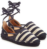 Thumbnail for your product : Castaer Kaki Espadrilles with Ankle Ties