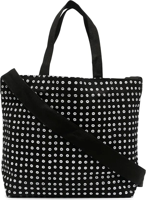10 CORSO COMO Logo-Print Small Canvas Tote Bag