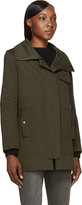 Thumbnail for your product : Yves Salomon Army by Green Rabbit & Raccoon Fur Military Parka
