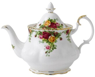 Royal Albert Old Country Roses Teapot Sugar & Creamer