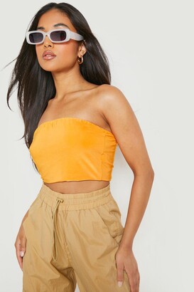boohoo Petite Double Layer Top - ShopStyle