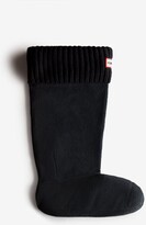 Thumbnail for your product : Hunter Half Cardigan Knitted Cuff Tall Boot Socks