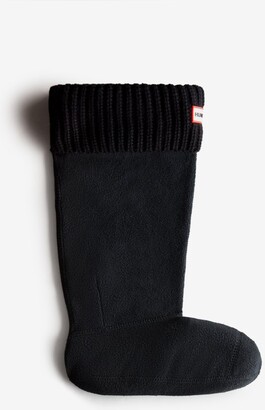 Hunter Half Cardigan Knitted Cuff Tall Boot Socks