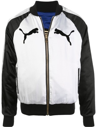 Puma x Balmain Souvenir bomber jacket - ShopStyle Outerwear