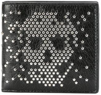 Alexander McQueen studded skull wallet