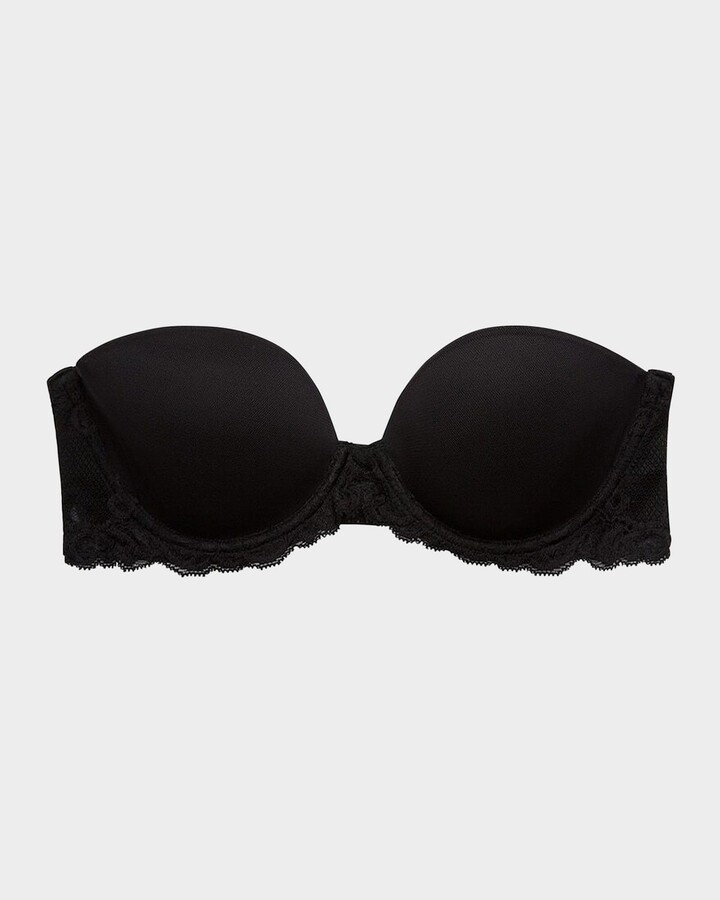 Feathers Strapless Plunge Bra