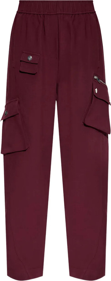 Ganni Elasticated-Waistband Jeans