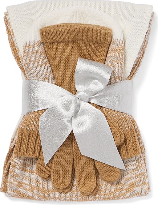 new york and company scarf and glove set