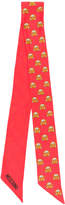 Moschino teddy bear motif scarf 