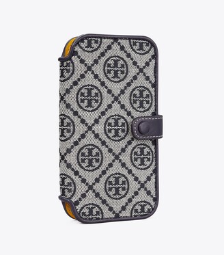 Tory Burch T Monogram Jacquard Folio for iPhone 12 and iPhone 12 Pro -  ShopStyle