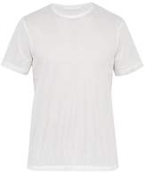 Thumbnail for your product : Helmut Lang Back Logo Print Mesh T Shirt - Mens - White