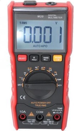 Golden Blue ANENG M20 Digital Multimeter 6000 Counts Tester Esr Meter Multimetro Analogico Digital Profissional With Backlight AC/DC Ammeter