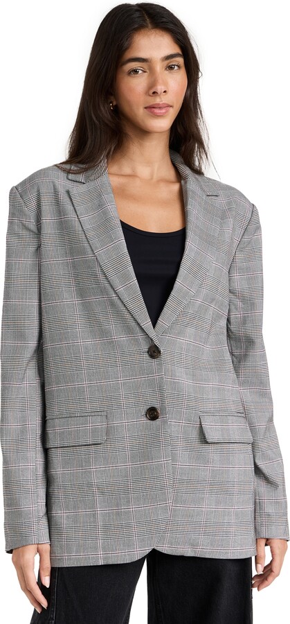 WAYF Plaid Blazer