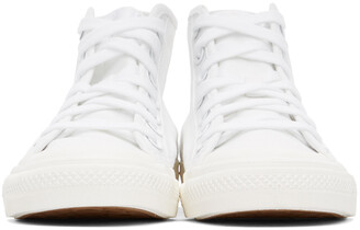 adidas White Nizza Hi Sneakers