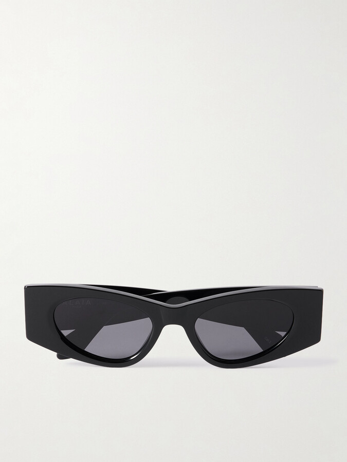 Alaia Cat-eye Acetate Sunglasses - Black