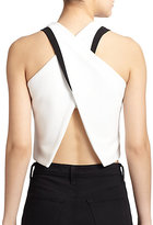 Thumbnail for your product : Jagger Ramy Brook Open-Back Cropped Top