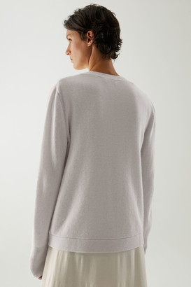 COS Recycled Cashmere Wrap Cardigan