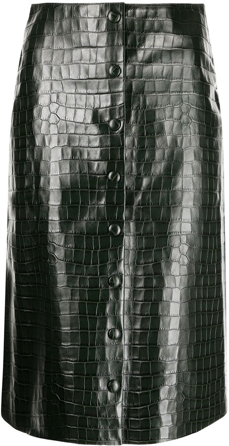 Crocodile Skirt | Shop the world's largest collection of fashion 
