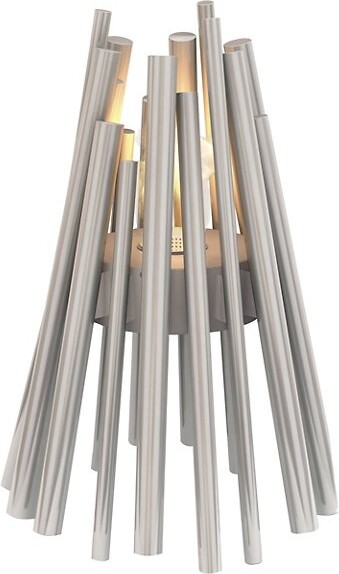 EcoSmart Fire Stix Fireplace in Black, Size: Large