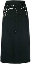 Thumbnail for your product : Prada overprinted pencil skirt