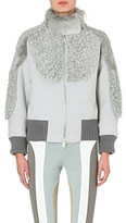 Thumbnail for your product : Marc Jacobs Shearling-panel bomber jacket