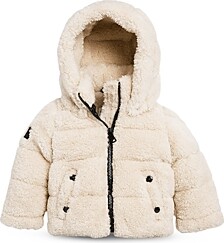 SAM. Baby Boys' & Girls' Snowbunny Fleece Quilted Down Jacket